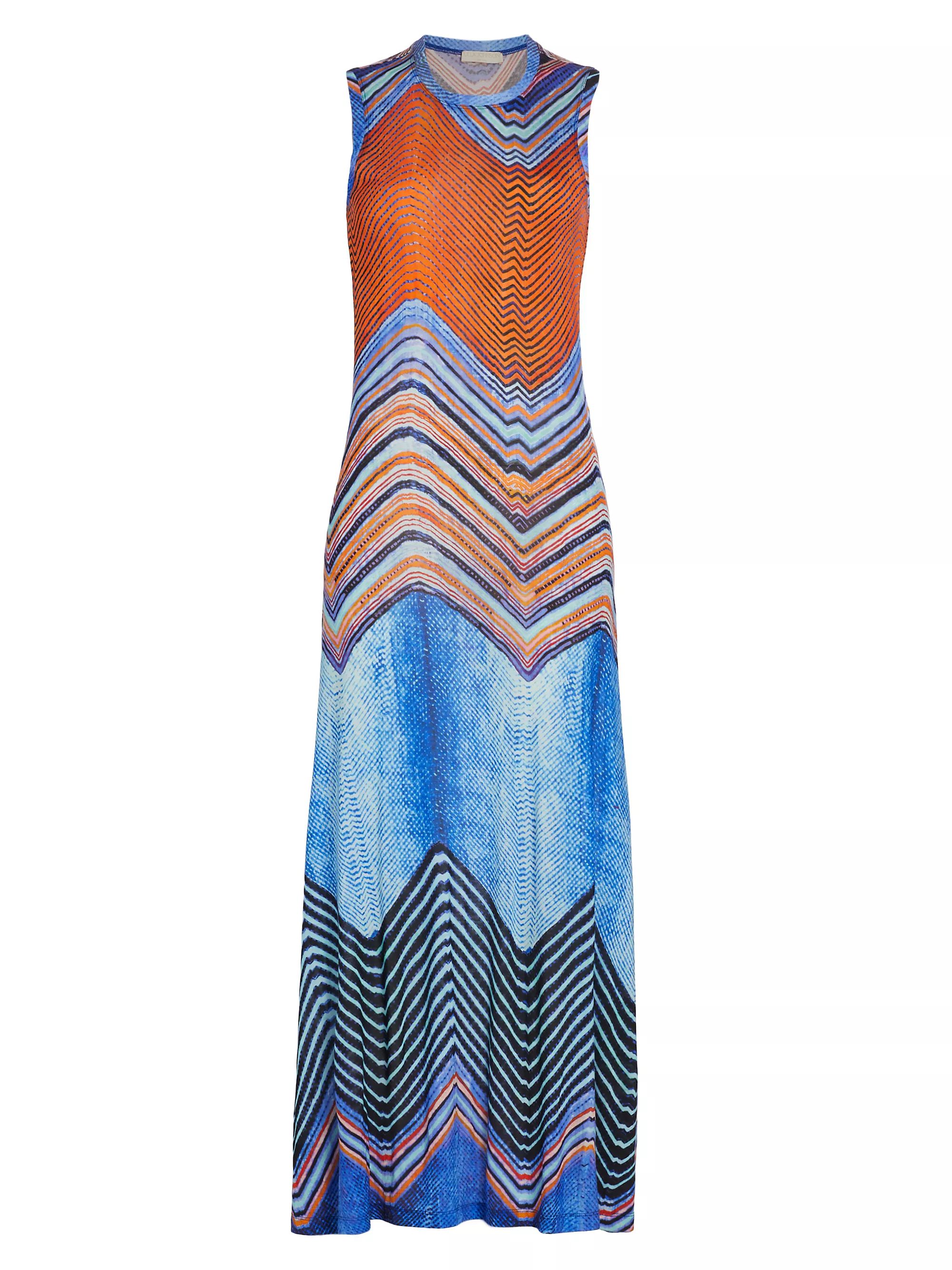 Orla Chevron Striped Maxi Dress | Saks Fifth Avenue