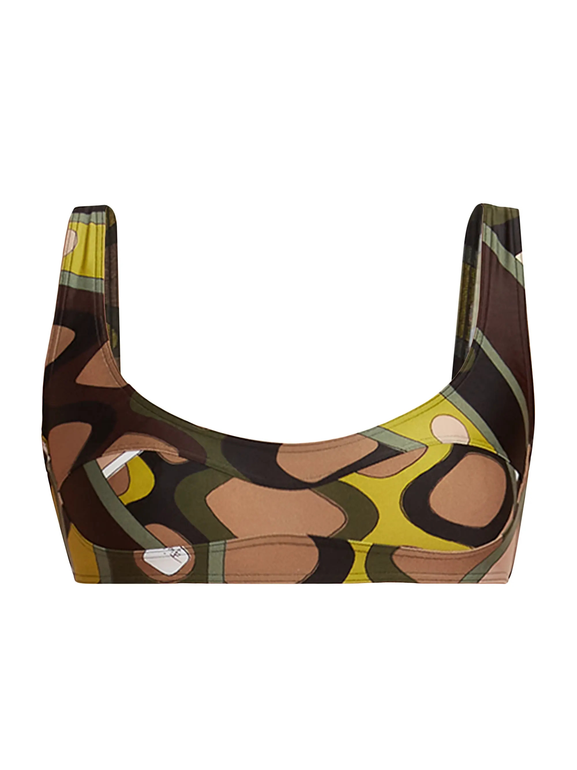 Very Vivara Scoopneck Printed Bikini Bra | Saks Fifth Avenue