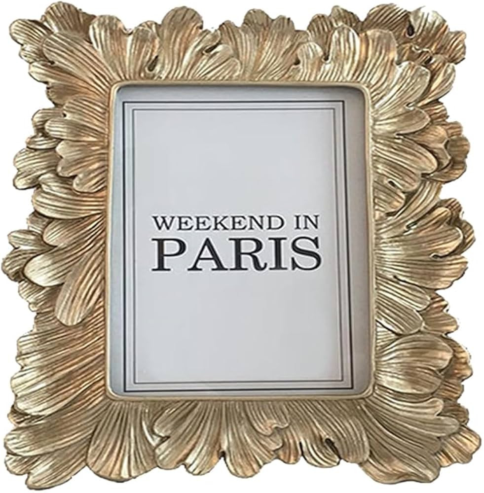 CISOO Vintage 4x4 Square Picture Frame Small Antique Photo Frame Table Top Display and Wall Hangi... | Amazon (US)