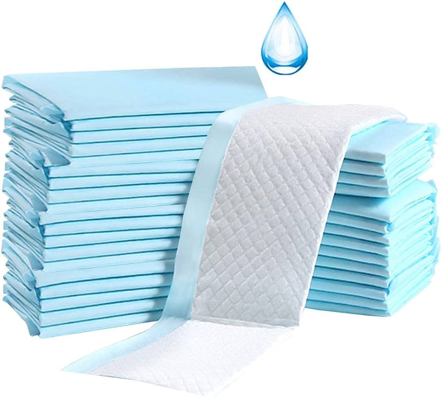 Baby Disposable Underpad 100 Count Incontinence Changing Pad Baby Diapers Newborn Pads Soft Breat... | Amazon (US)