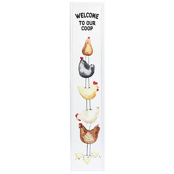 Red Shed  Welcome to Our Coop Outdoor Sign, 48 in. | Tractor Supply