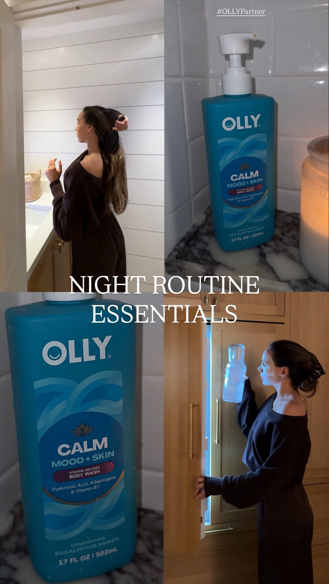 My favorite 2 in 1 for the body & mood body wash by @ollywellness 🤍#OLLYPartner 

