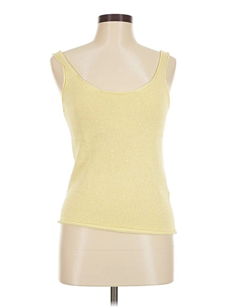 Zara Yellow Tank Top Size M - 23% off | ThredUp (US)