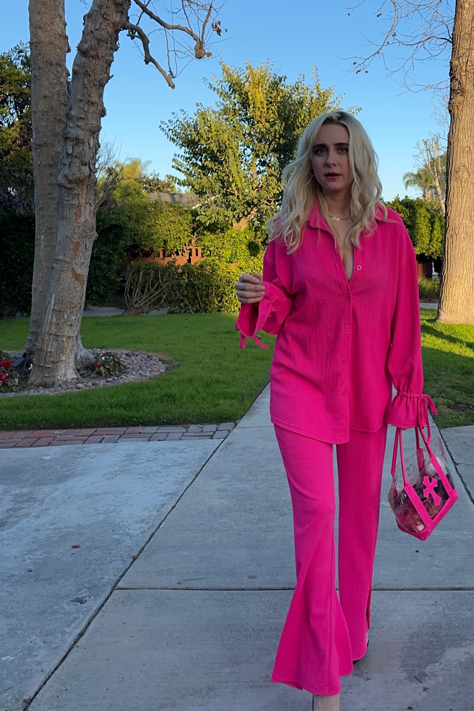 Mom’s Night Out 💗 I got more compliments on this set than anything ever! I’m going to buy this in every color but the Barbie Pink is the perfect way to feel like a true Barbie! 

#LTKfindsunder50 #LTKSeasonal