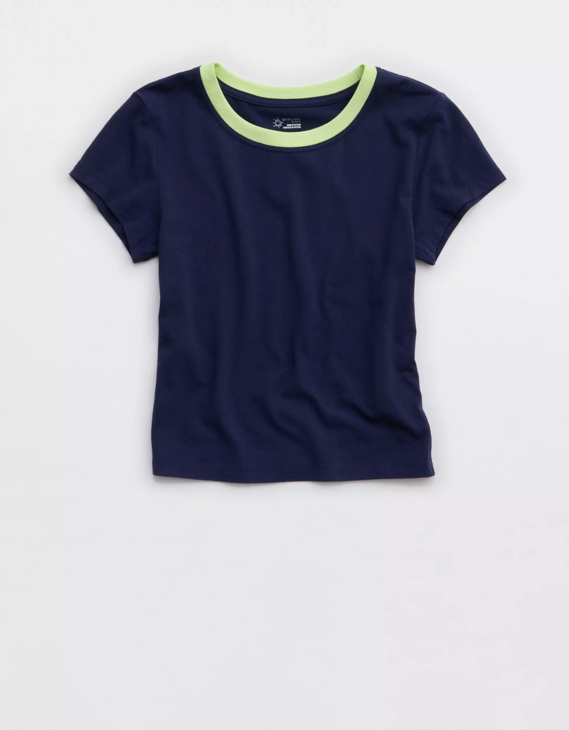 OFFLINE By Aerie Let's Stretch Ringer T-Shirt | Aerie