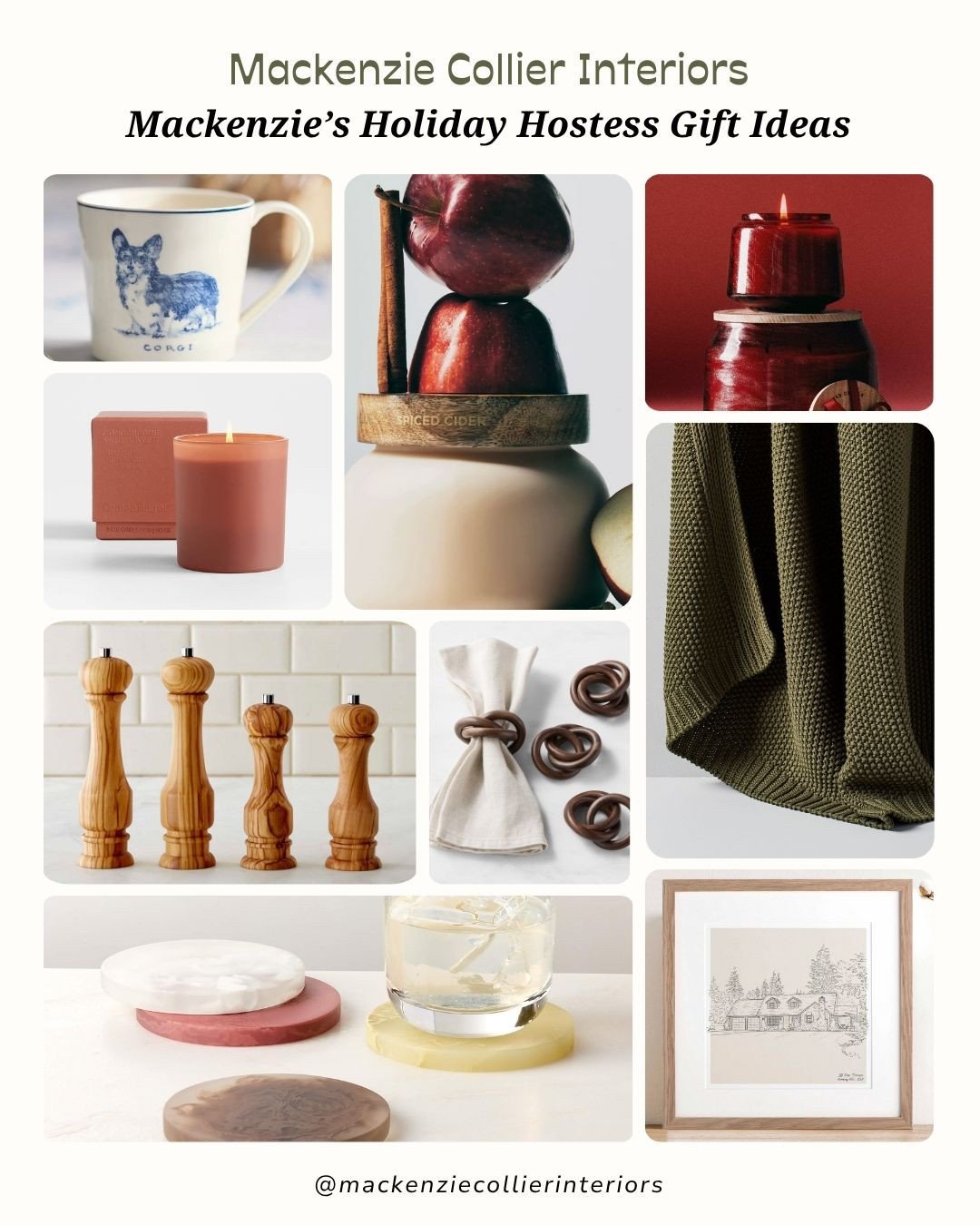 Hosting season is here, and these holiday hostess gifts strike the perfect balance between thoughtful and timeless. From artisan candles and handcrafted ceramics to kitchen essentials and cozy home accents, these finds are perfect for every host, entertainer, or design-lover on your list.

Whether you’re attending a dinner party or a weekend stay, elevate your gifting game with beautifully curated, design-forward hostess gifts that feel as good as they look. 

 #LTKGiftGuide #LTKHoliday #LTKSeasonal