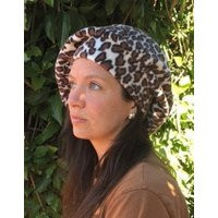 Leopard Beret Fleece Hat Tam Cloche Warm Soft & Nubby in Adult Size Medium Only | Etsy (US)