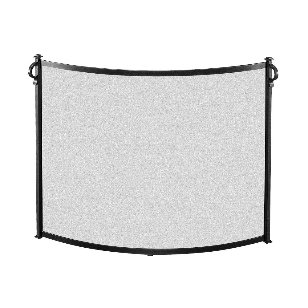 Craftsman Bowed Fireplace Screen | West Elm (US)