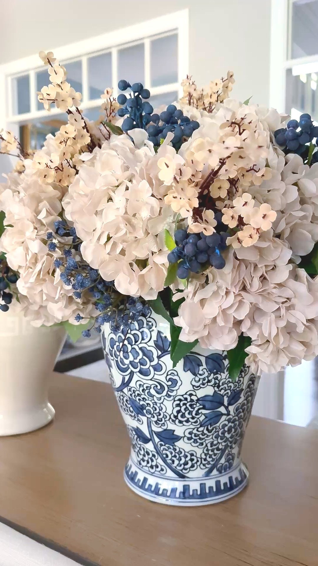 Fall styling with chic florals in beige and blue!

#LTKStyleTip #LTKHome #LTKSeasonal