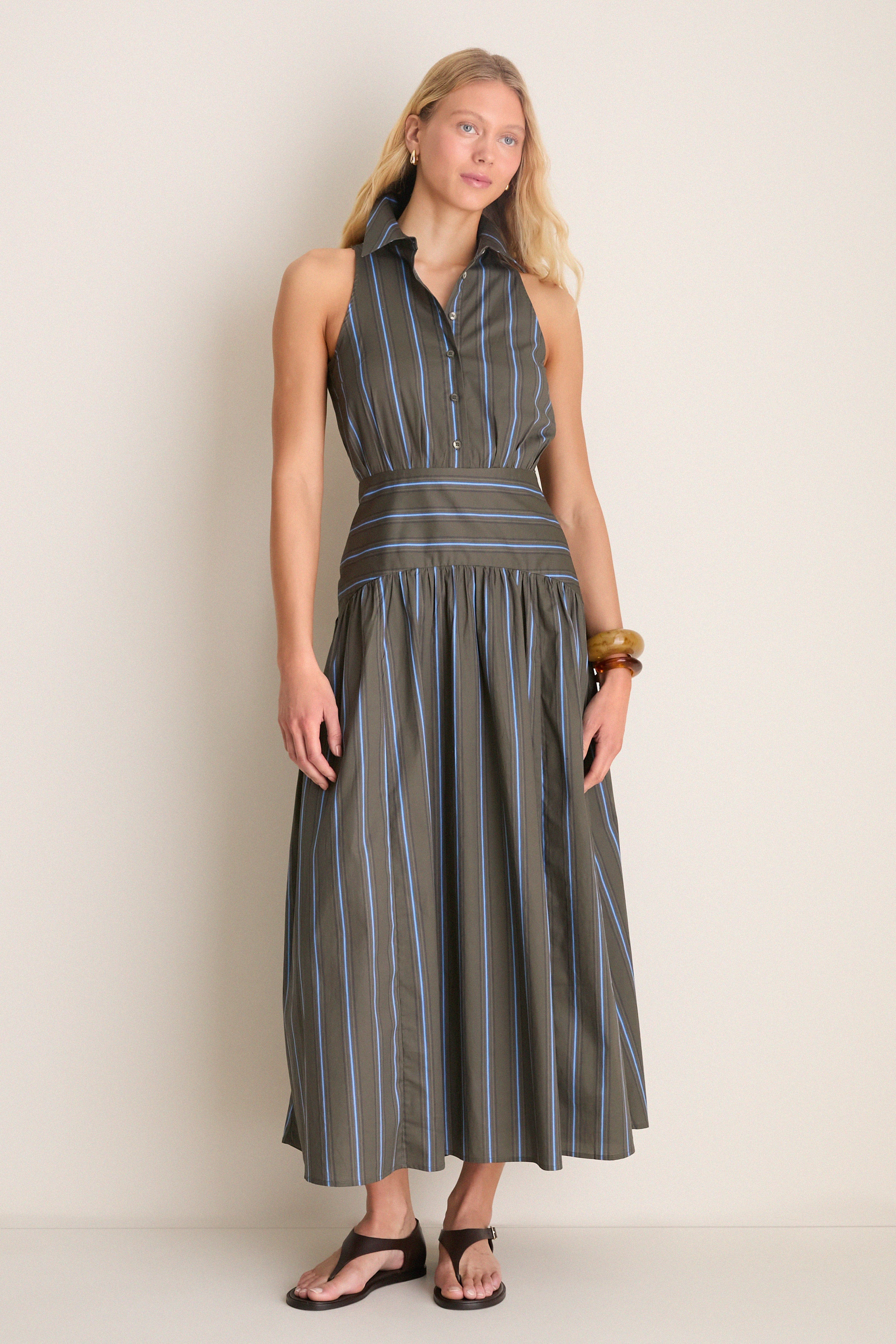 Huntington Stripe Romy Dress | Tuckernuck (US)