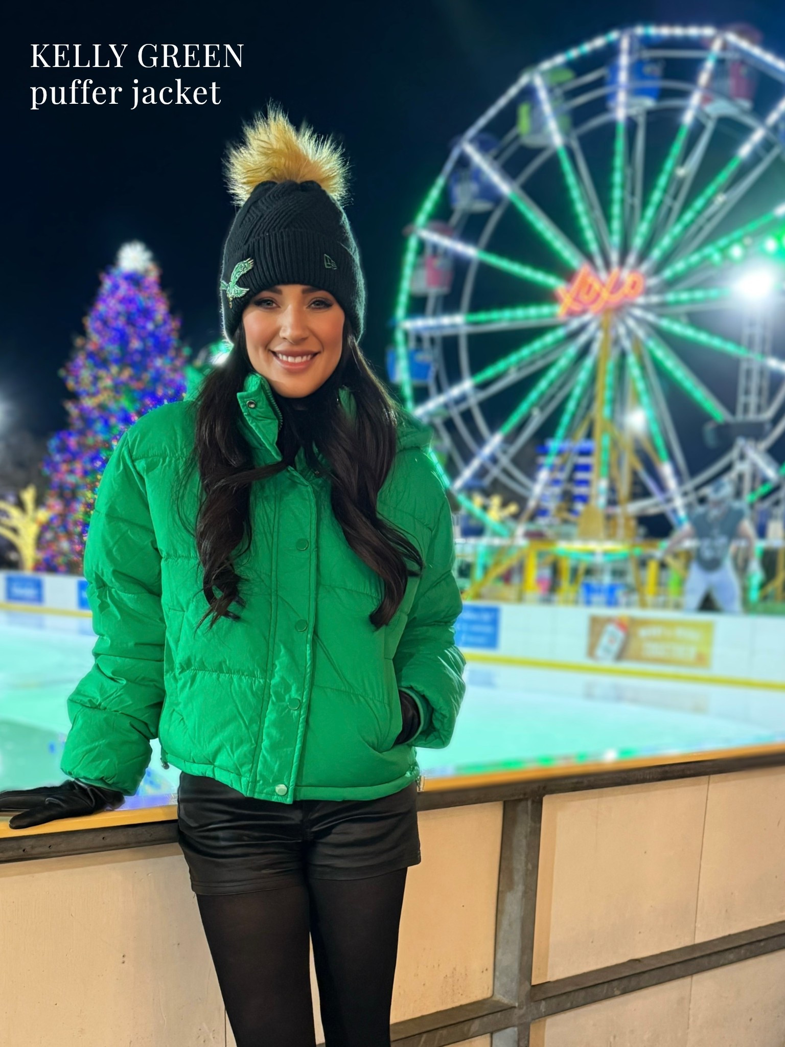 Go BIRDS 💚 A variety of similar green puffer jackets plus vests to add a pop yo my game day gear  




#LTKMidsize #LTKPetite #LTKOver40