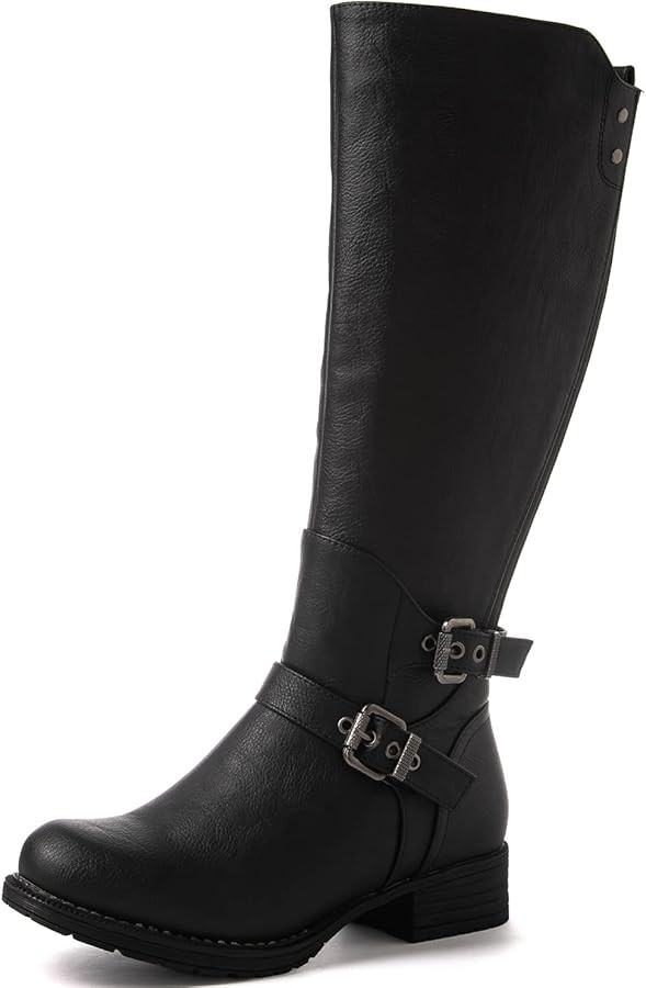 GLOBALWIN Women's Knee High Fashion Boots For Women | Amazon (US)