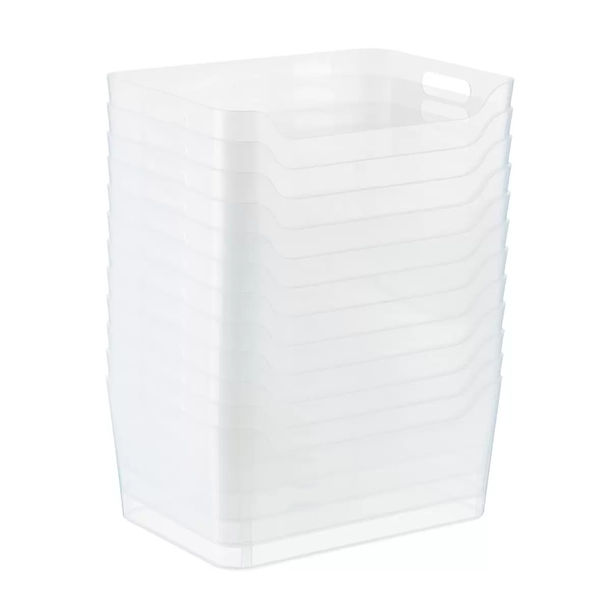 Plastic Storage Bins with Handles | The Container Store