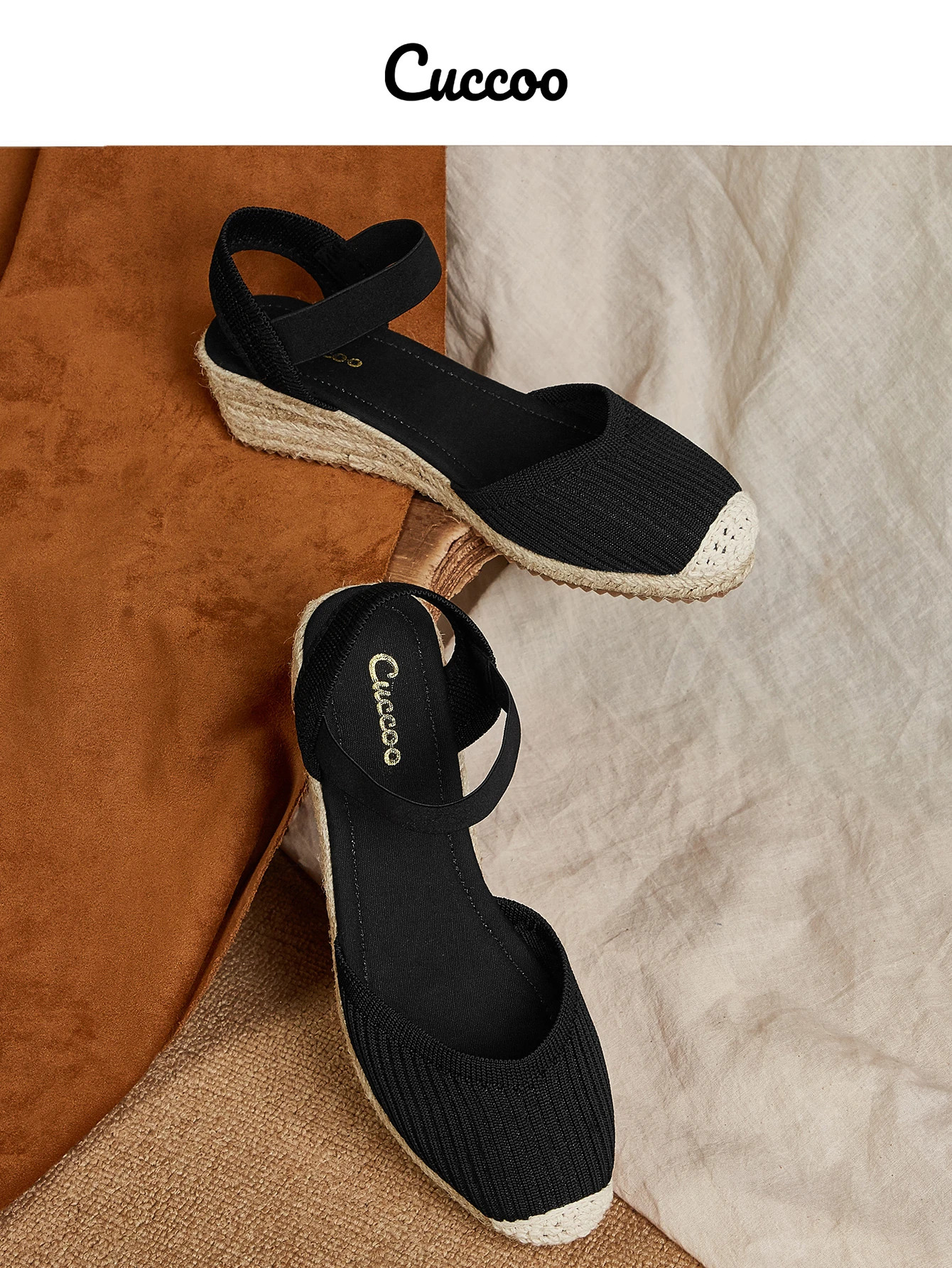 CUCCOO - Espadrille Court Wedges | SHEIN