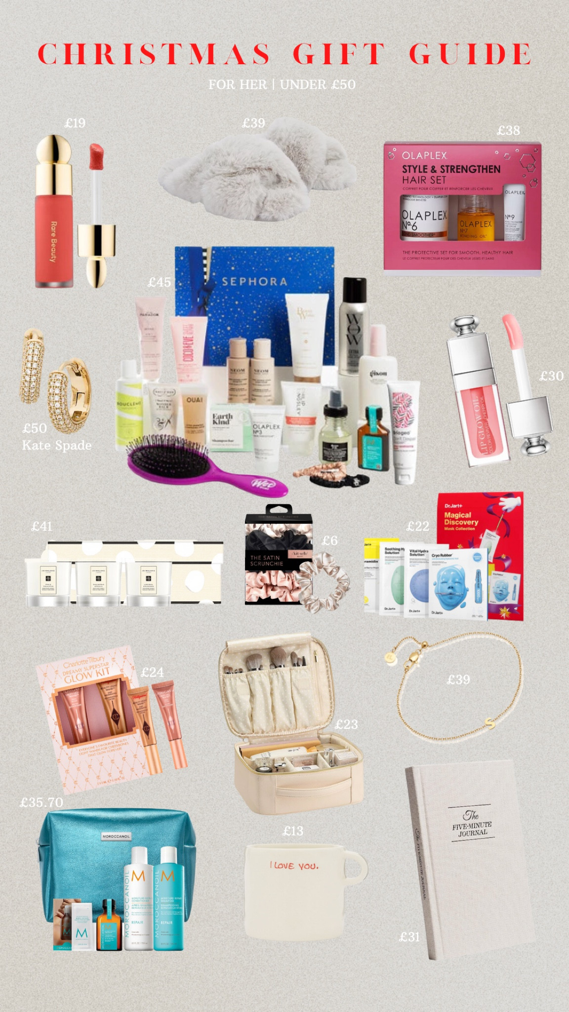 Christmas Gift Guide For Her | Under £50

#LTKSeasonal #LTKHoliday #LTKeurope