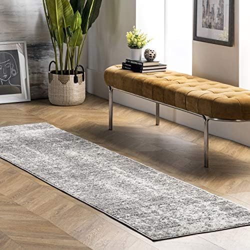 nuLOOM BDSM08A Mist Shades Runner Rug, 2' 6" x 12', Grey | Amazon (CA)