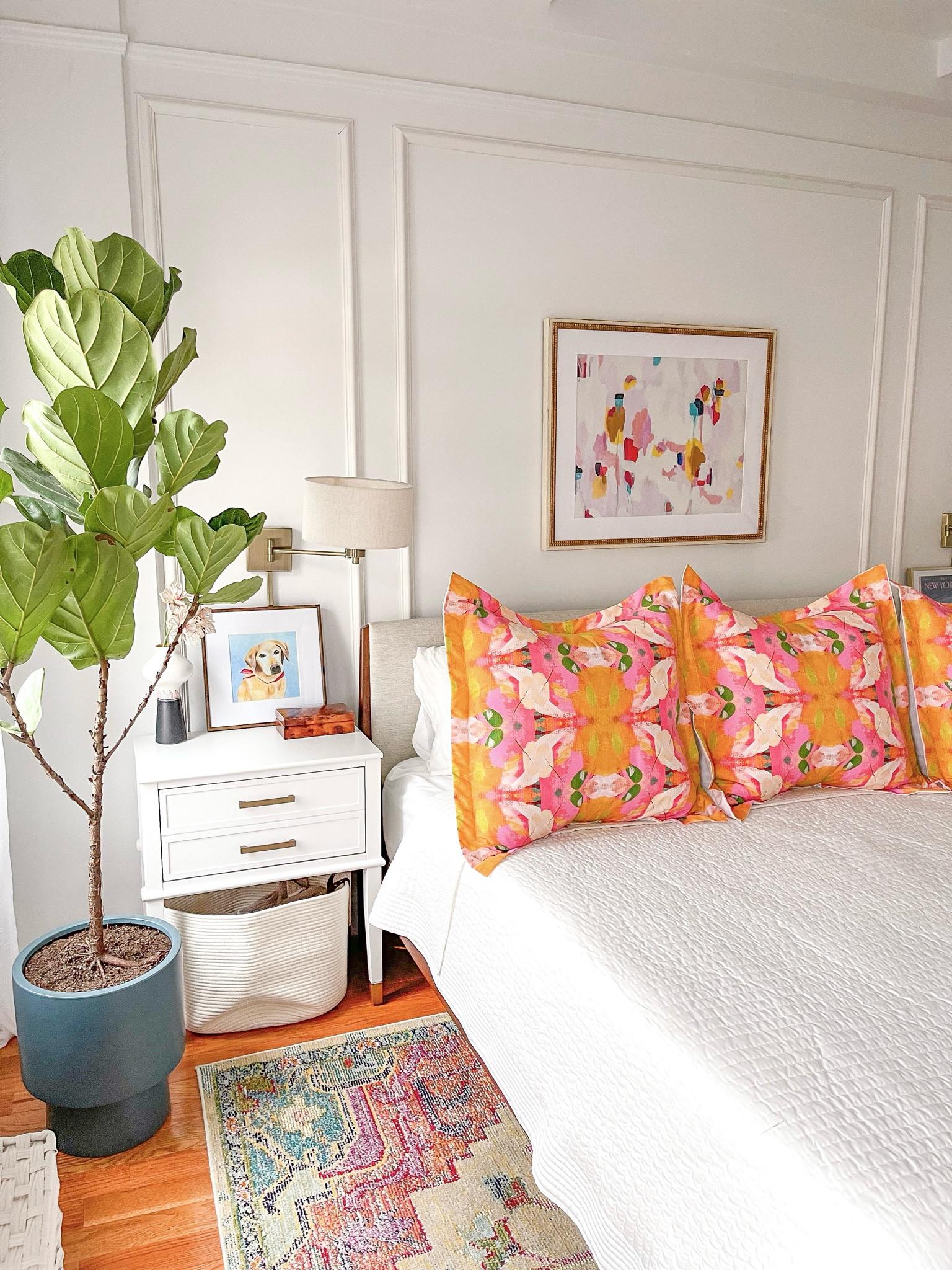 Art piece above my bed is a part of the #anthropologie home sale! #bedroomdecor #wallart 

#LTKsalealert #LTKhome