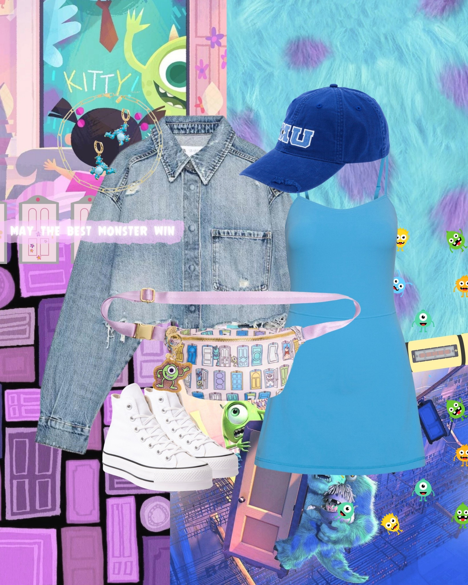 #monstersinc #pixar #disneystyle #ootd

#LTKStyleTip #LTKItBag #LTKFindsUnder100