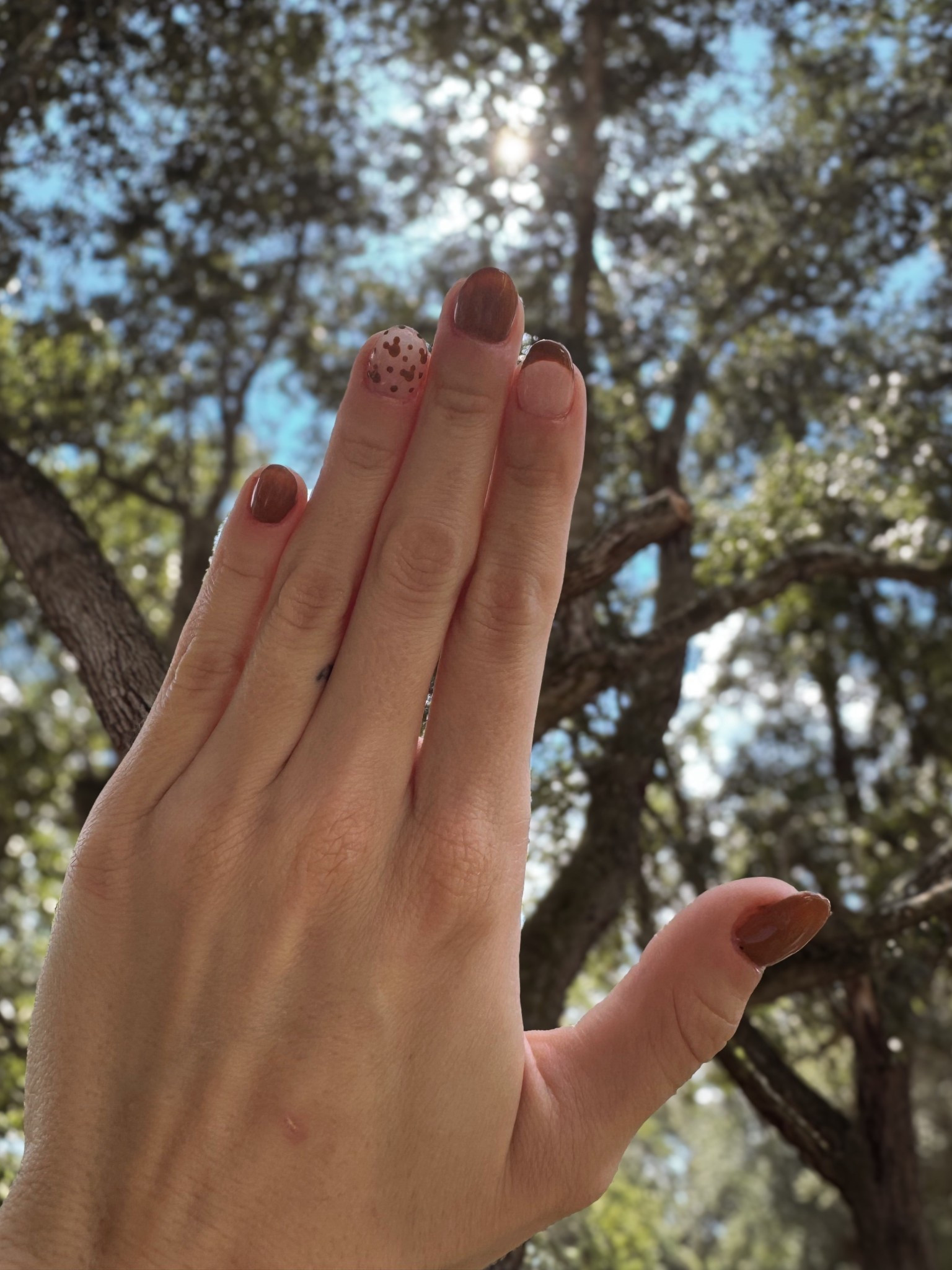 DIY nails. At home nails. Disney inspired fall nails  

#LTKBeauty #LTKSeasonal #LTKHalloween