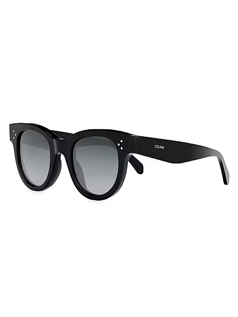 48MM Havana Square Sunglasses | Saks Fifth Avenue