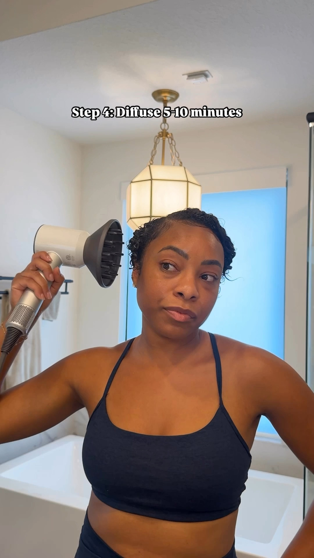 Styling short curly hair has never been so easy 👏🏾👏🏾 

I finally found hair routine that’s quick, efficient and leaves my curls super juicy and defined! I like to diffuse, after styling, for 5-10 minutes before letting my hair air dry throughout the day. 

#LTKBeauty #LTKFindsUnder50 #LTKStyleTip