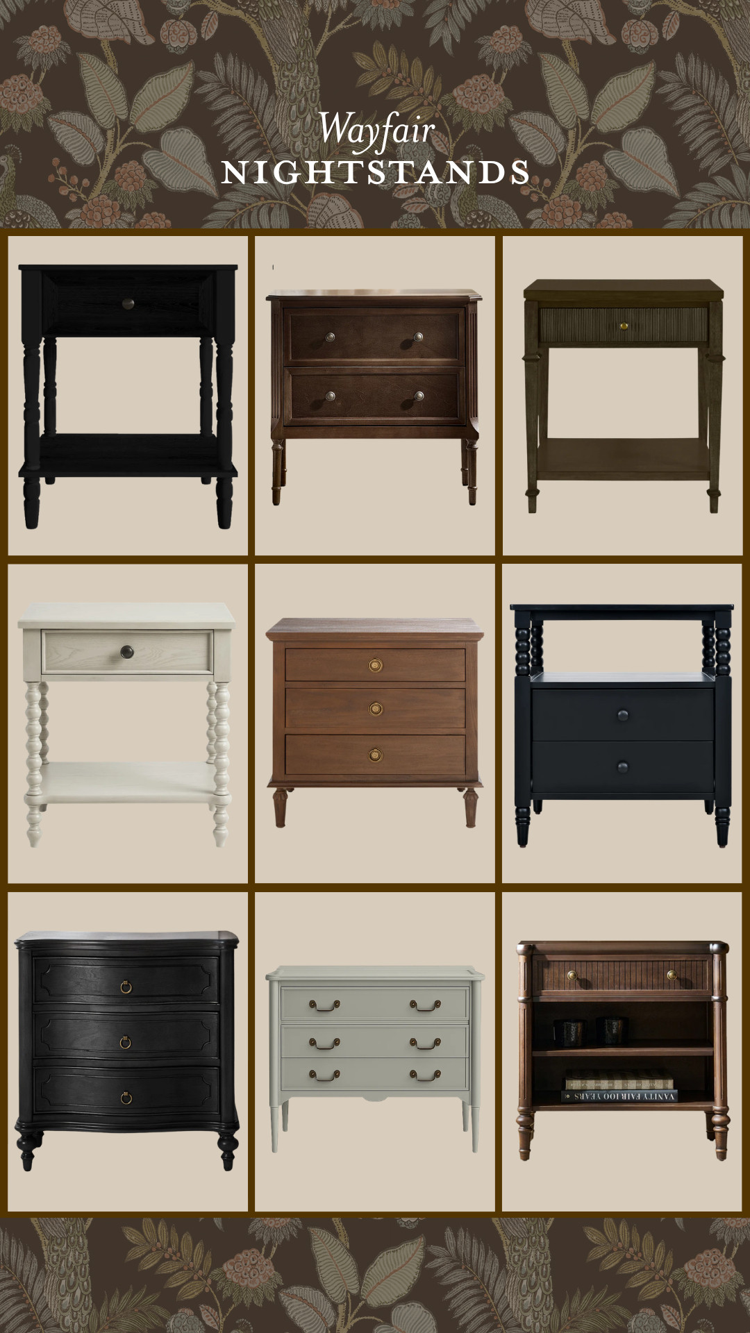 CLJ-approved nightstands from Wayfair - so much will be on sale this weekend for Way Day!  

 #LTKHome #LTKSaleAlert