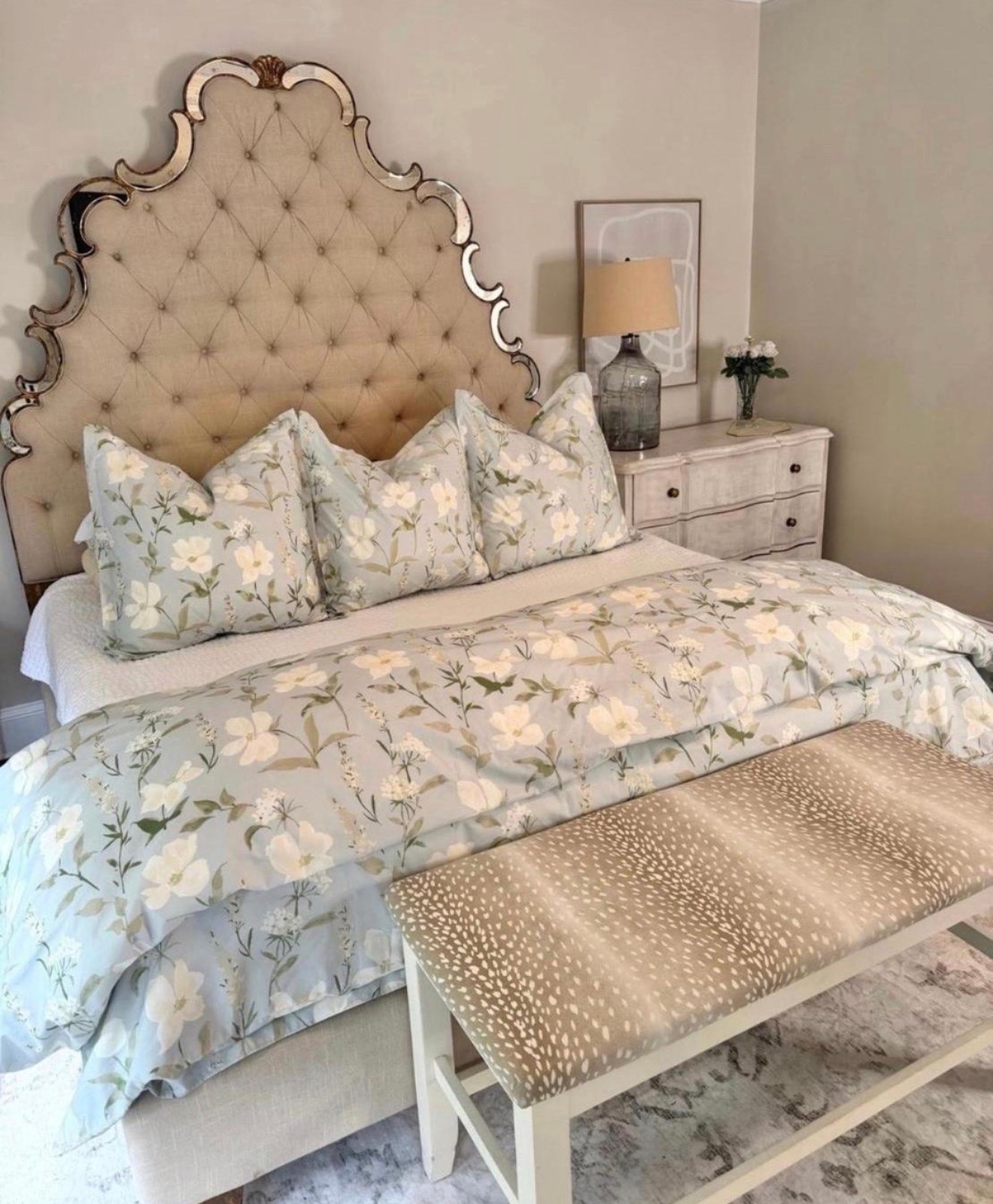 If you're in need of a bedroom refresh but you're looking for something with made from organic materials, Here you go! It's so hard to find cute patterns while also keeping your bedroom Lo-tox!

#LTKHome #LTKmomlife #LTKmorningroutine