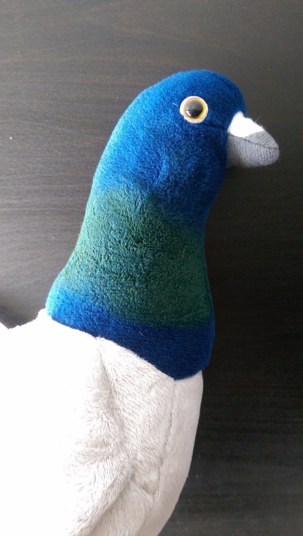 Adore 10" Rocky The Pigeon Plush Stuffed Animal Toy | Amazon (US)