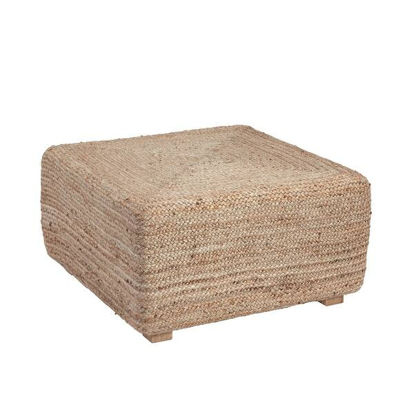 Biscayne Natural Woven Jute 30-Inch Wide Square Coffee Table - Bed Bath & Beyond - 38339863 | Bed Bath & Beyond