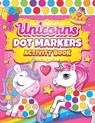 Dot Markers Activity Book Unicorns: Easy Guided BIG DOTS | Dot Coloring Book For Kids & Toddlers | P | Amazon (US)