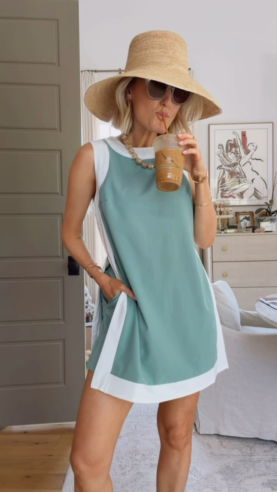 This set is a 10/10! Resort wear is a breeze with this Amazon find! So comfortable and elevated. Wearing S

Loverly grey, Amazon matching short set, vacation outfit ideas, green shorts set, affordable fashion finds

#LTKSeasonal #LTKTravel #LTKootd