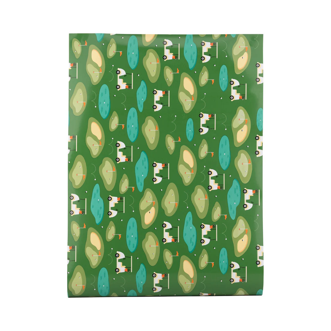 Golf Paper Table Runner | My Mind's Eye