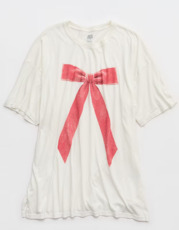 Aerie Sleep Happens Night Tee | Aerie