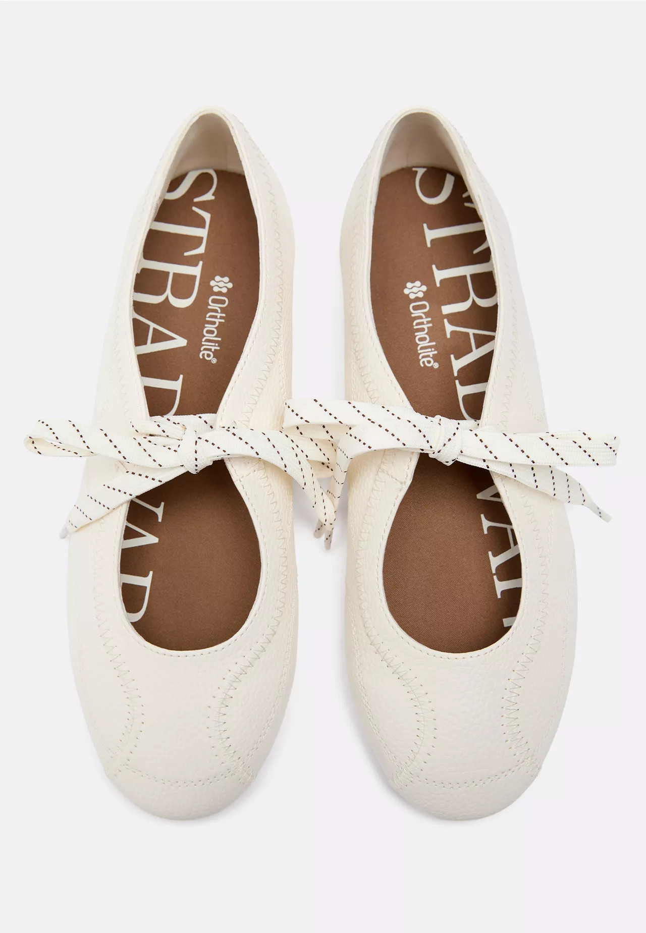 Bow sneaker ballet flats - Women's fashion | Stradivarius United Kingdom | Stradivarius (UK)
