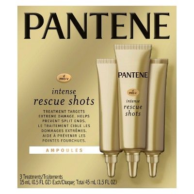 Pantene Pro-V Intense Rescue Shots Ampoules Hair Treatment - 1.5 fl oz | Target