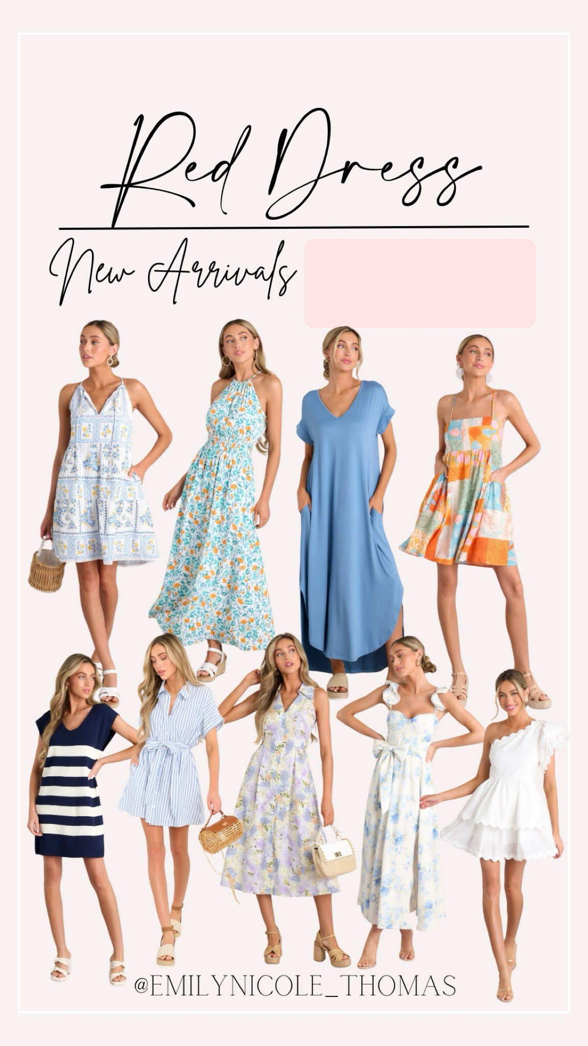 New Summer Arrivals 

Red Dress, Red Dress Boutique, summer dresses, spring dress, maxi dress, mini dress, sundress, print dress, floral dress, stripped dress, white dress, ruffle dress, 4th of July, July 4th, vacation, vacay outfit, handbags, & purses

#LTKstyletip #LTKitbag #LTKtravel