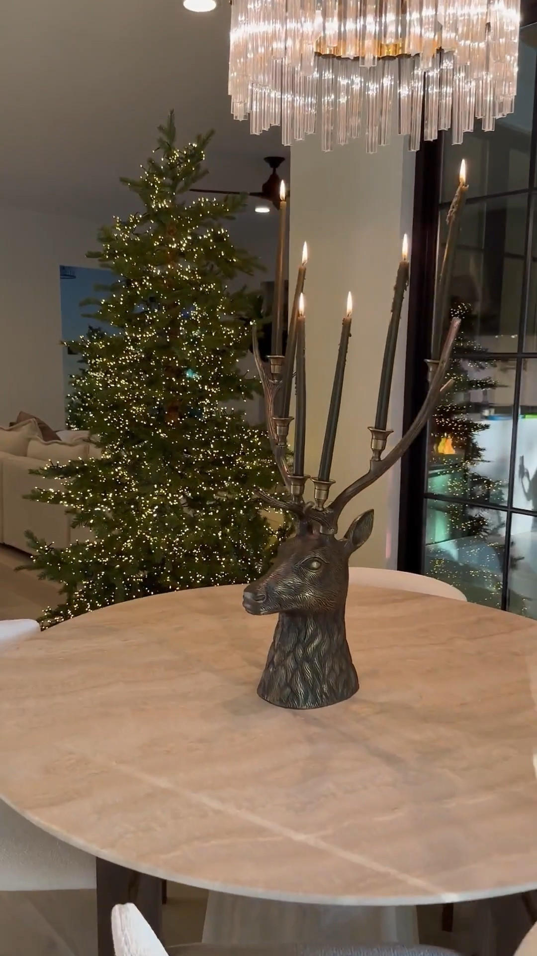 Arhaus stag head Holiday Decor Home Decor Christmas Decor Christmas tree

#LTKSeasonal #LTKHoliday #LTKHome