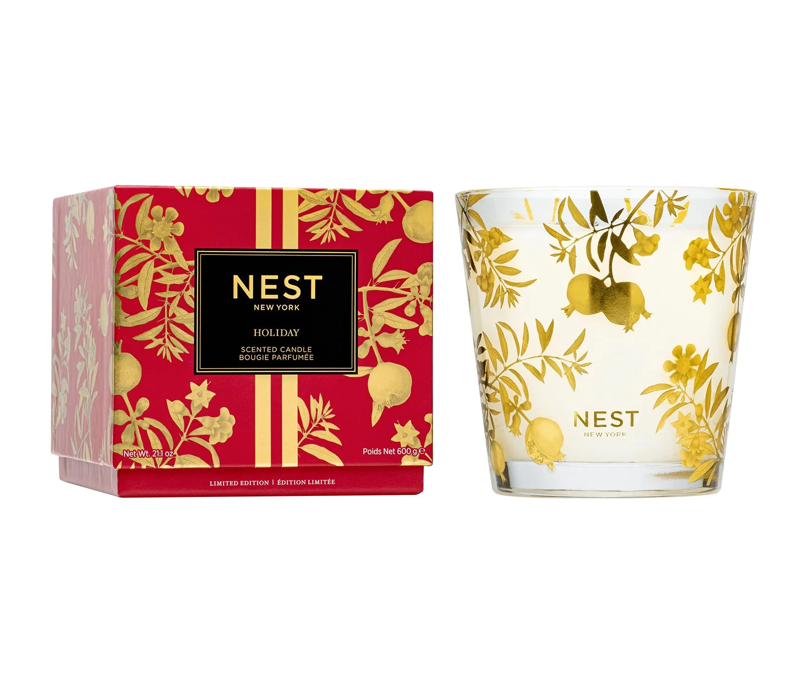 Holiday Decorative 3-Wick Candle | NEST Fragrances