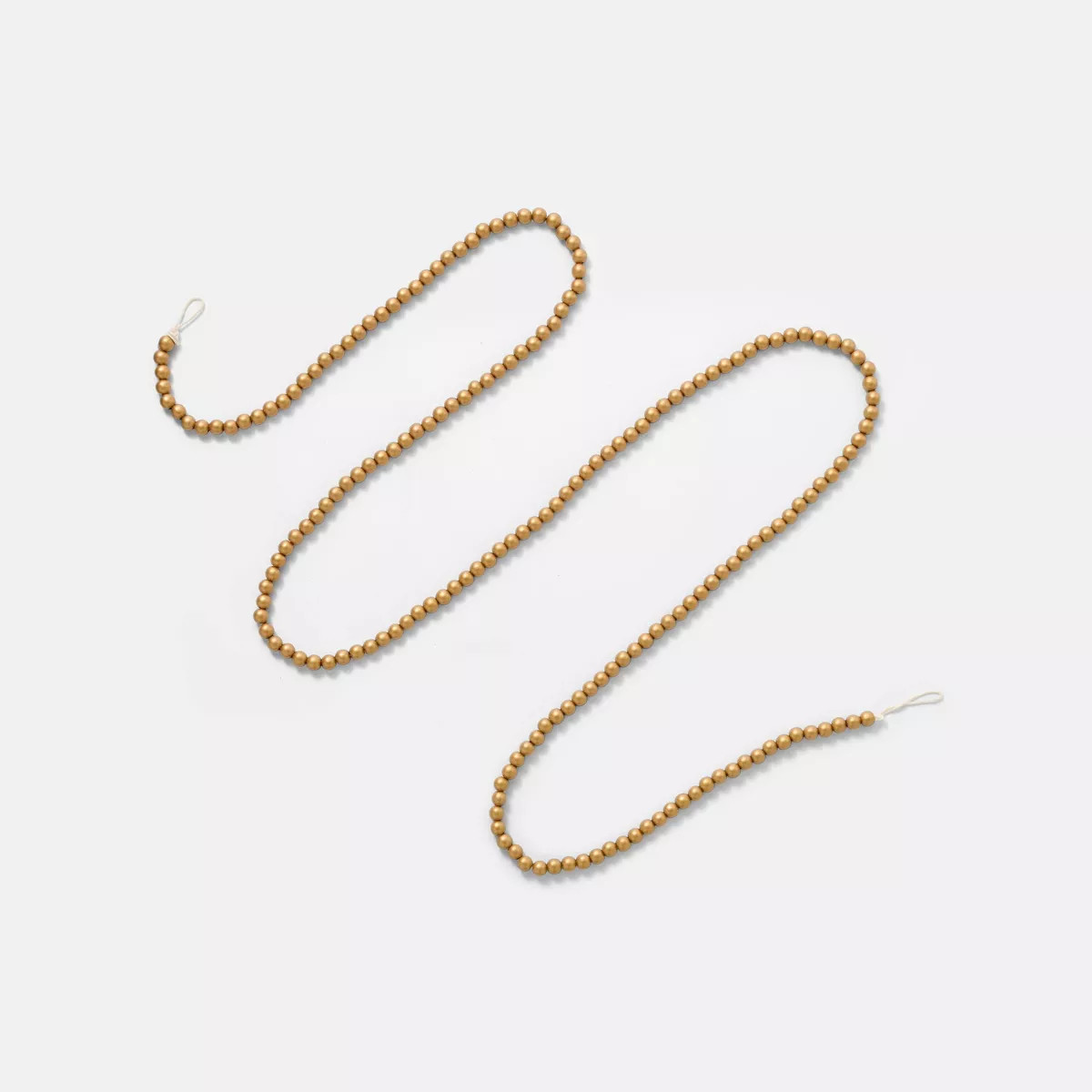 Bead Decorative Garland Gold - Threshold™ designed with Studio McGee | Target