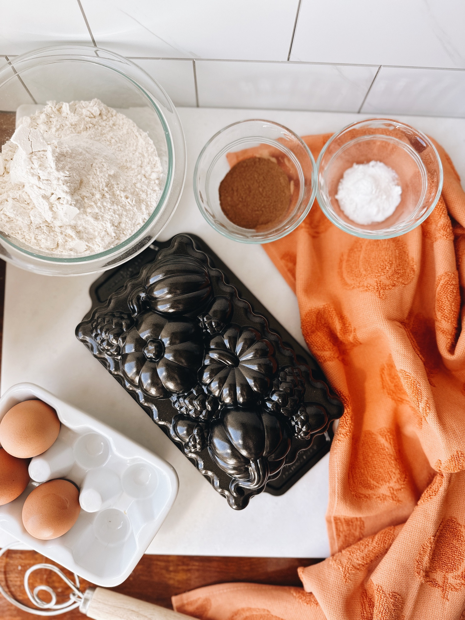 Baking pumpkin bread in my new Nordicware pan! 

#LTKHalloween #LTKSeasonal #LTKhome