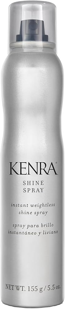 Kenra Shine Spray | Instant Weightless Shine Hairspray | Tames Frizz & Flyaways | Enhances Color ... | Amazon (US)