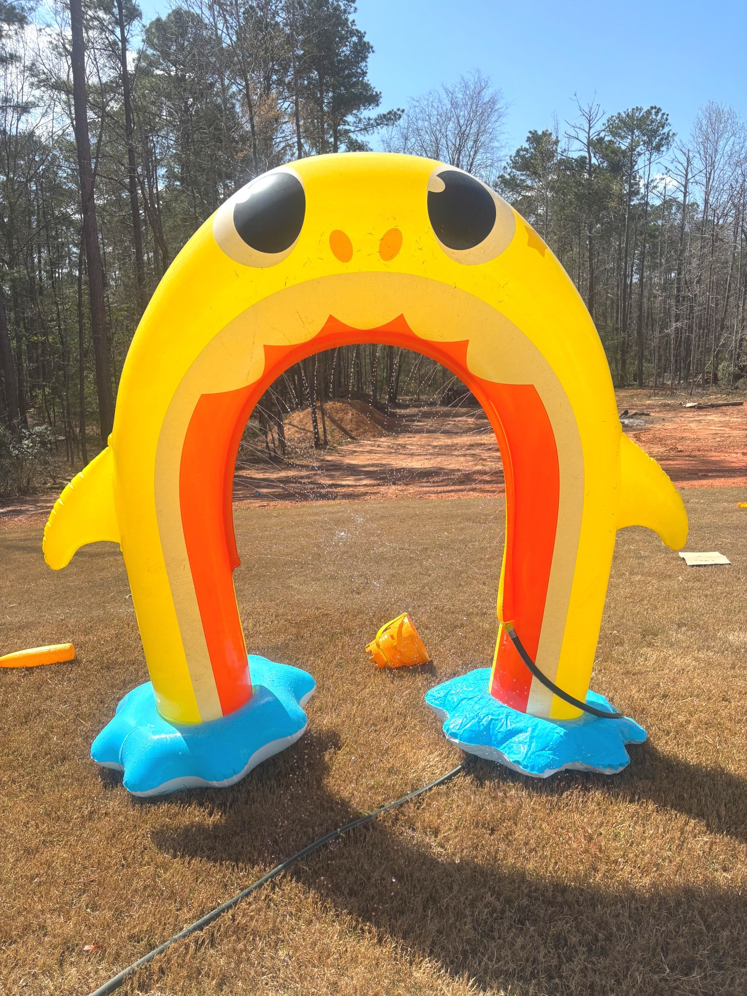 Toddler approved baby shark sprinkler!!! This keeps my 3 year old entertained for hours🌊🕶️☀️🦈

#LTKSwim #LTKKids #LTKmomlife