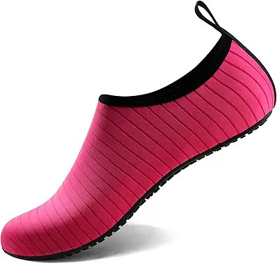 Water Shoes for Women Men Quick-Dry Aqua Socks Swim Beach Barefoot Yoga Exercise Wear Sport Acces... | Amazon (US)