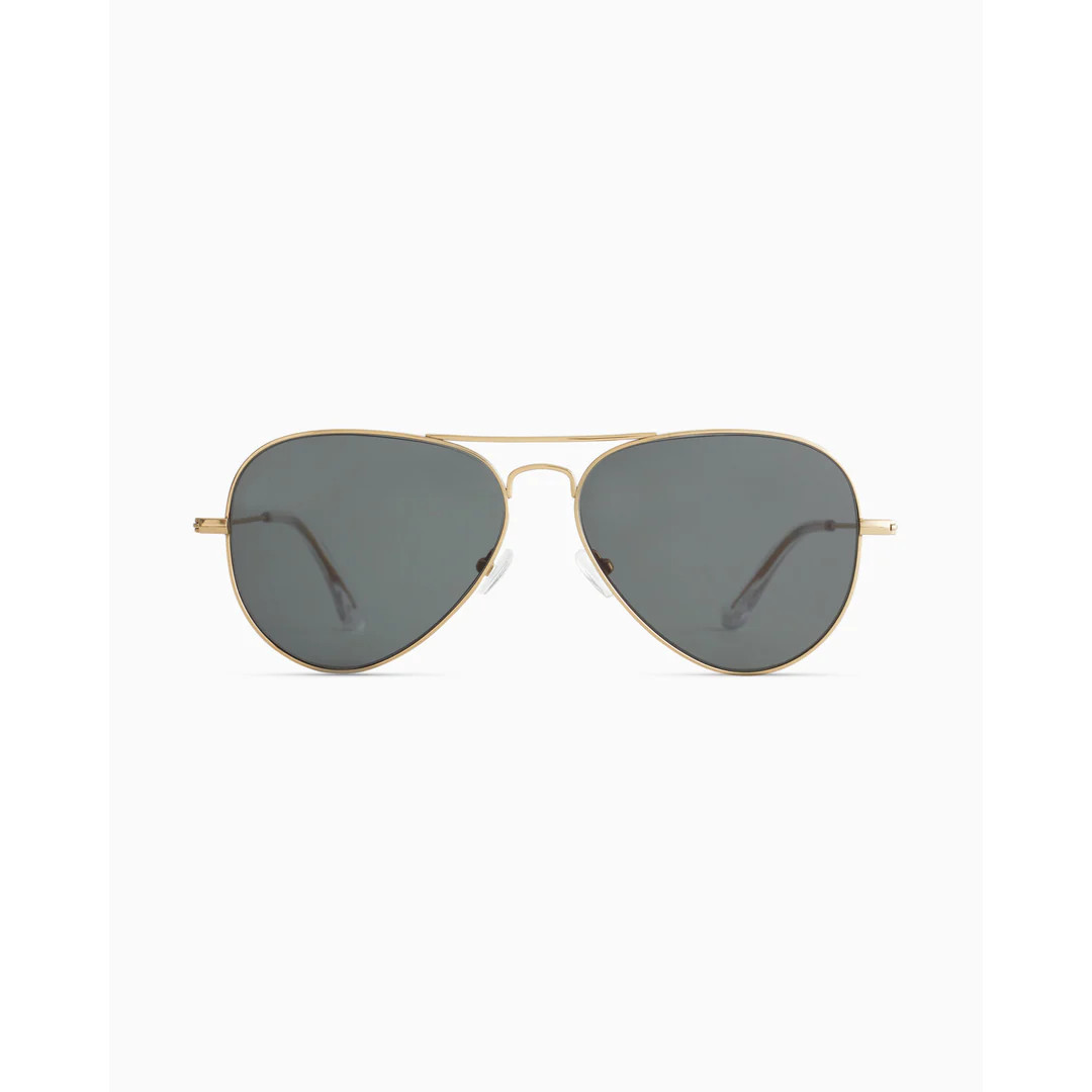 Halston Polarized Stainless Steel Aviator Sunglasses | Quince