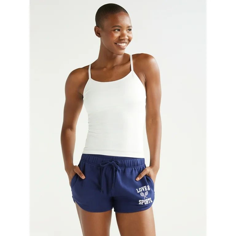 Love & Sports Women’s Seamless Cami Tank Top, Sizes XS-XXL - Walmart.com | Walmart (US)