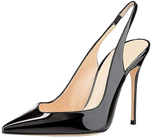 Fericzot Women's Slingback Pumps Pointed-Toe Ankle Strap Summer Dress Shoes Sling Back Pump Stile... | Amazon (US)