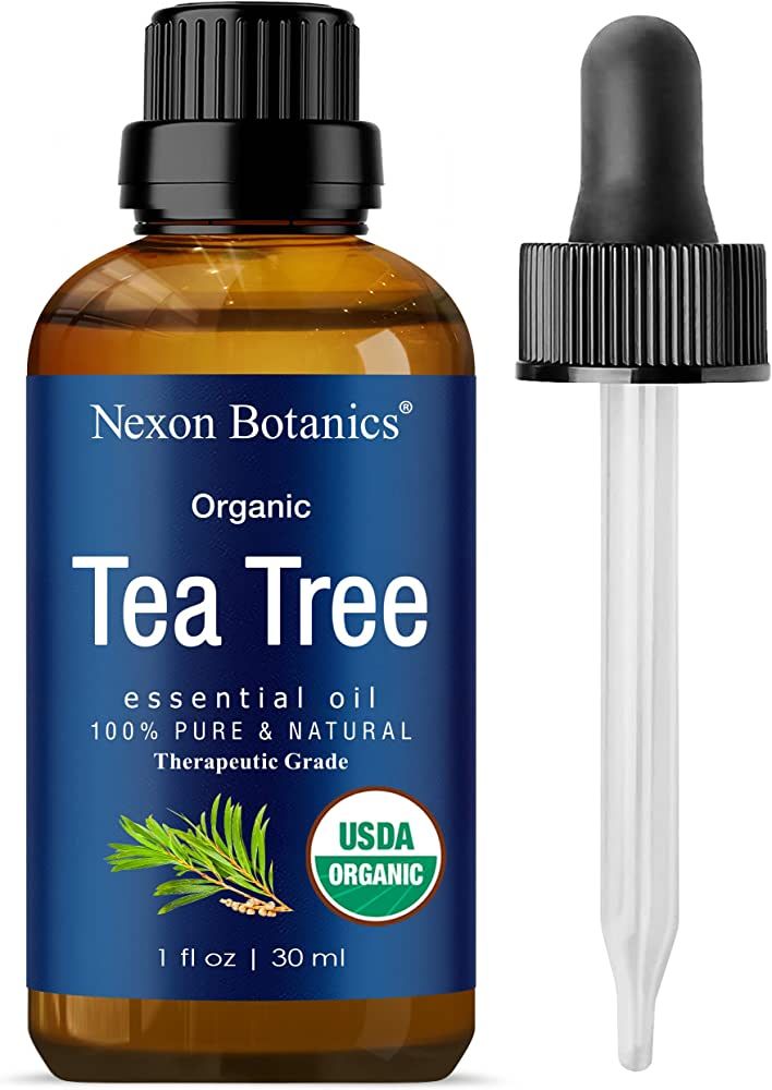 Organic Tea Tree Oil 30 ml - 100% Natural, Pure Tea Tree Essential Oil for Hair, Face, Skin Use, ... | Amazon (US)