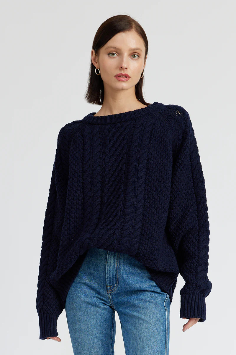 Spencer Cable Knit Sweater | En Saison