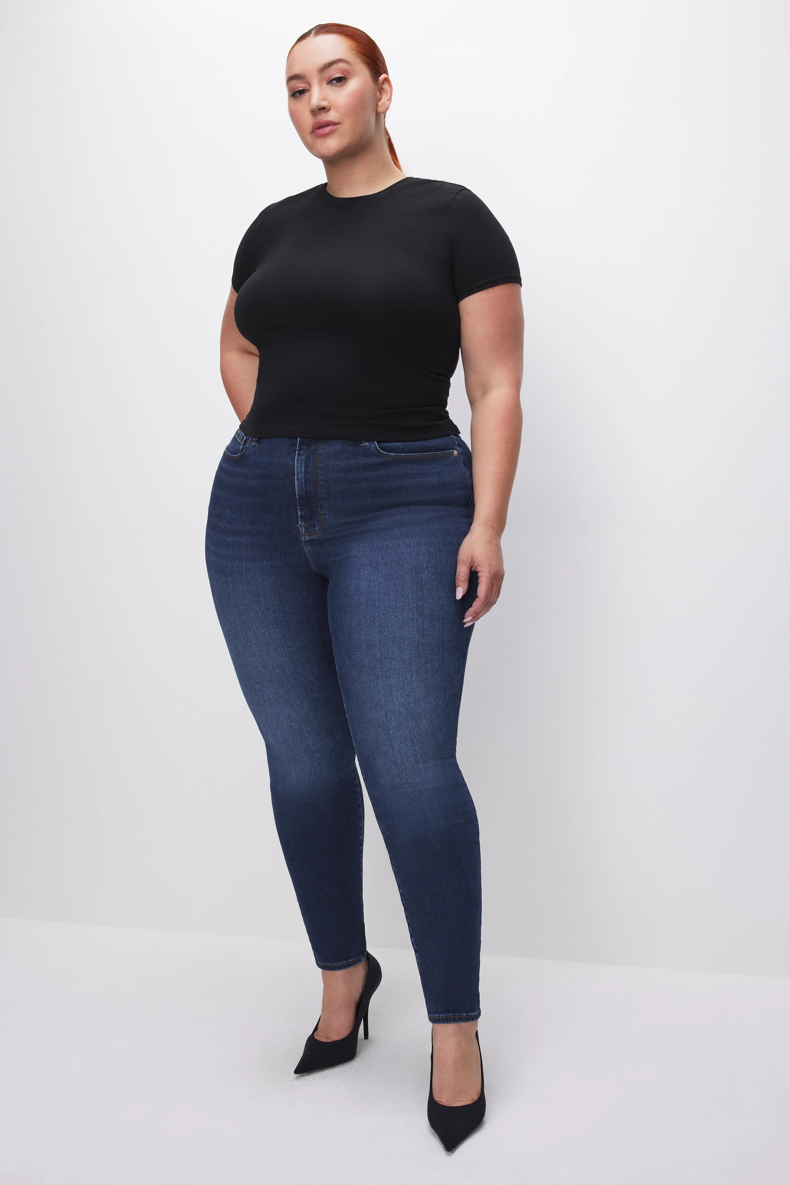 ALWAYS FITS GOOD LEGS SKINNY JEANS | Good American