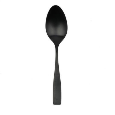 Gourmet Settings Moments Serving Spoon in Black Matte | Bed Bath & Beyond
